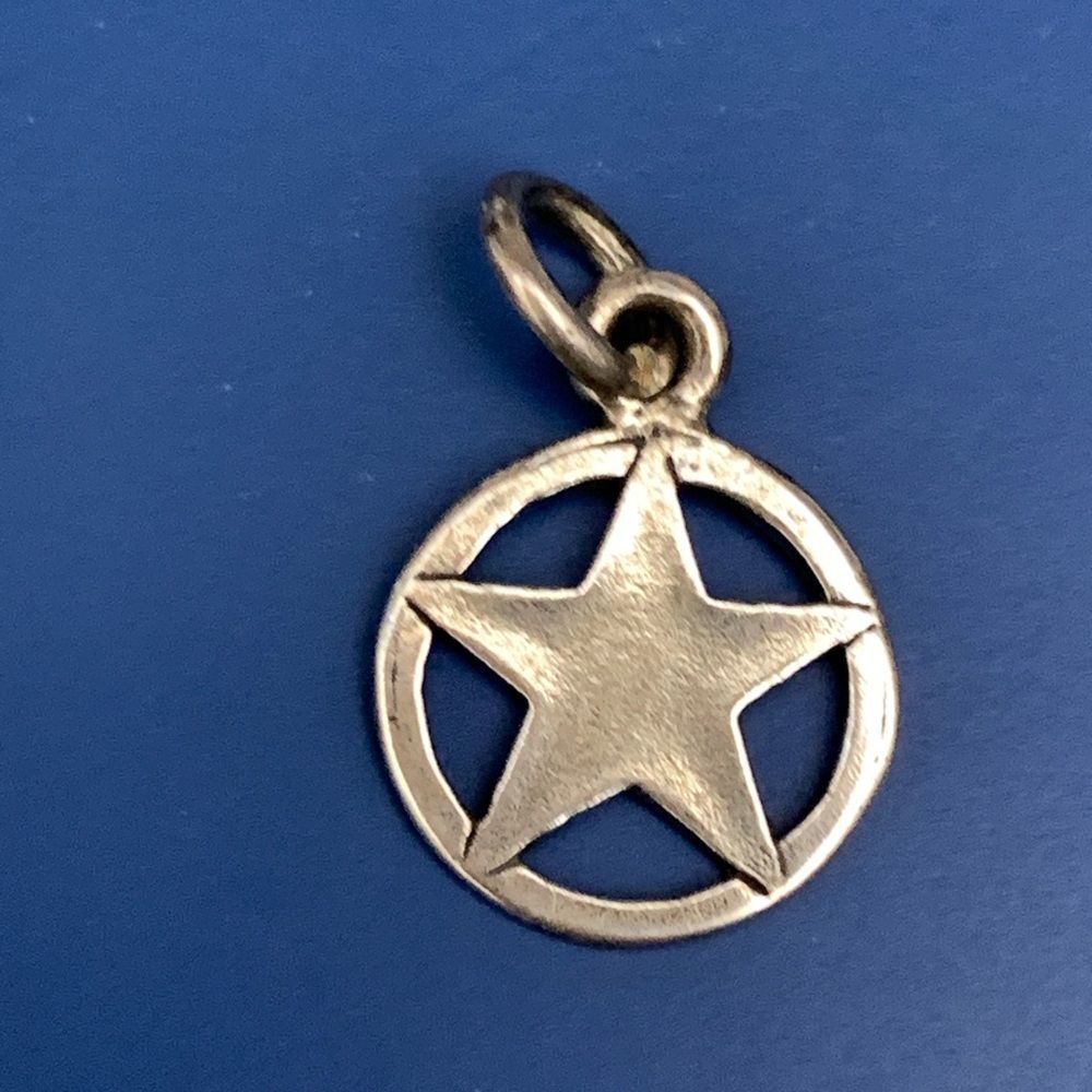 Star Sterling Silver Jewelry Charm #Star of Texas